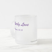 Tasse Givré Amour fraternel (Devant gauche)