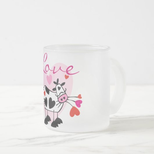Tasse Givré Amour Valentine de Mooey (Devant droit)