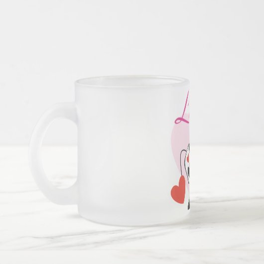 Tasse Givré Amour Valentine de Mooey (Gauche)