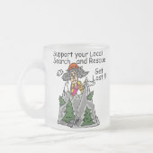 Tasse Givré Amusant se perdre (Gauche)