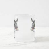 Tasse Givré âne avec selle (Centre)
