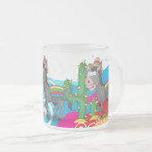Tasse Givré Âne Mexicain (Devant droit)
