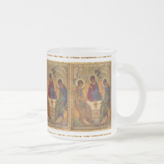 Tasse Givré Anges de trinité chez Mamre (Droit)