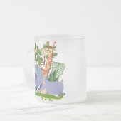 Tasse Givré Animaux mignons de safari (Devant gauche)
