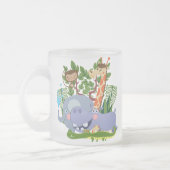 Tasse Givré Animaux mignons de safari (Gauche)