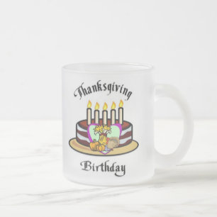 Tasse Givré Anniversaire de thanksgiving