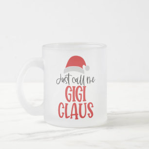 Tasse Givré Appelez-Moi Gigi Claus-56374