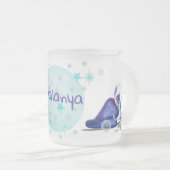Tasse Givré Aquatica 3D Whimsey AJOUTER VOTRE NOM (Devant droit)