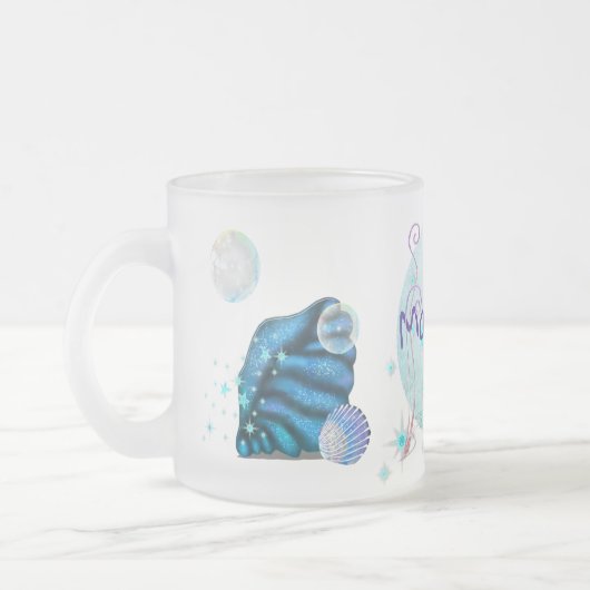 Tasse Givré Aquatica 3D Whimsey AJOUTER VOTRE NOM (Gauche)