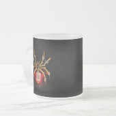 Tasse Givré Araignée en vapeur noire (Devant gauche)
