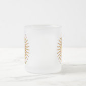 Tasse Givré Argentine Golden Sun, Sol de Mayo (Centre)