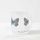 Tasse Givré Arion glaucopsyche - Le Grand Papillon Bleu (Devant droit)