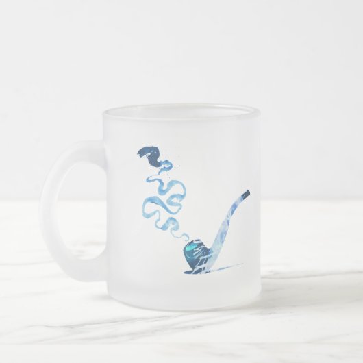 Tasse Givré Art de fumer la pipe 2 (Gauche)