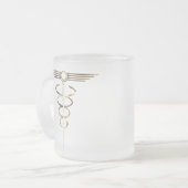 Tasse Givré Art déco Caduceus (Devant gauche)