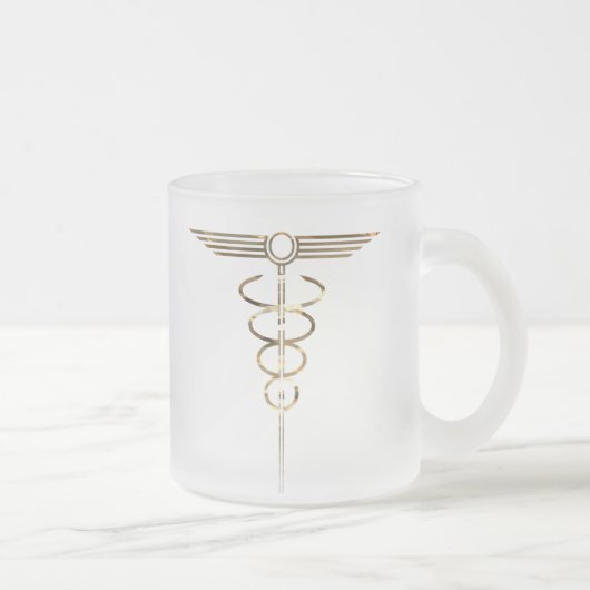 Tasse Givré Art déco Caduceus (Droit)