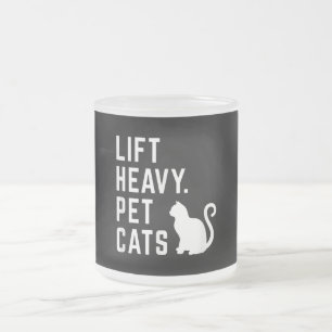 Tasse Givré Ascenseur Chats pour animaux de compagnie lourds -