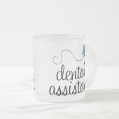 Tasse Givré Assistant dentaire mignon (Devant droit)