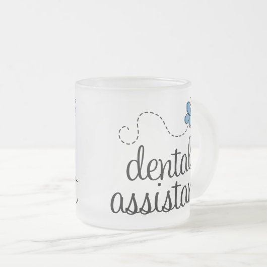 Tasse Givré Assistant dentaire mignon (Devant droit)