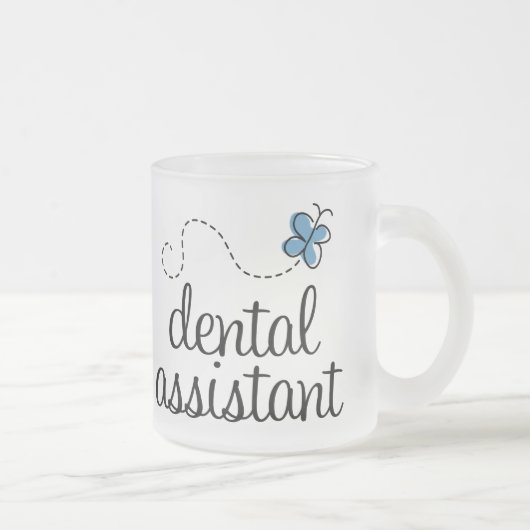 Tasse Givré Assistant dentaire mignon (Droit)