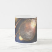 Tasse Givré Astéroïde Apocalypse Fractage Art Spacescape (Centre)