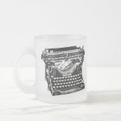 Tasse Givré Auteur de machine à écrire de sous-bois (Gauche)