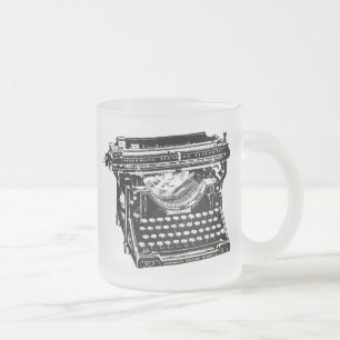 Tasse Givré Auteur de machine à écrire de sous-bois