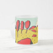 Tasse Givré Automne rouge - Customisé (Devant gauche)