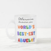 Tasse Givré Autrement connu comme le meilleur cadeau d'Abuelo (Gauche)