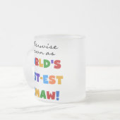 Tasse Givré Autrement connu comme T-shirts de Meilleur-est (Devant gauche)