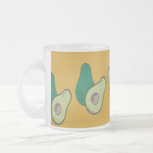 Tasse Givré Avocat vert brun