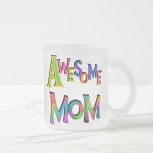 Tasse Givré Awesome Maman T-shirts et cadeaux