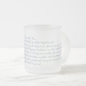 Tasse Givré Ayatul Kursi (Devant droit)