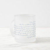 Tasse Givré Ayatul Kursi (Devant gauche)