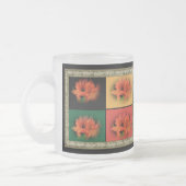 Tasse Givré Azalées orange (Gauche)