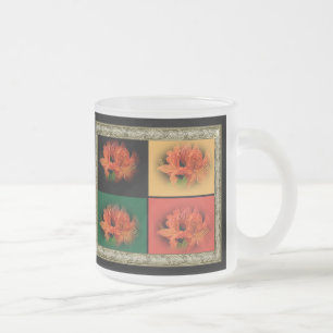 Tasse Givré Azalées orange