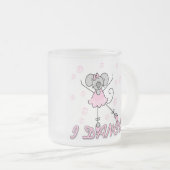 Tasse Givré Ballet de souris que je danse (Devant droit)