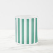 Tasse Givré Bandes de bonbons vert et blanc (Centre)