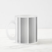 Tasse Givré Bandes d'ombre grises (Gauche)