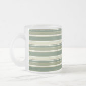 Tasse Givré Bandes vert olive (Gauche)