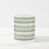 Tasse Givré Bandes vert olive (Centre)