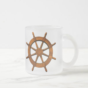 Tasse Givré Barre en bois de bateaux