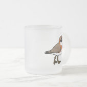 Tasse Givré Basculement de sable sibérien Birdorable (Devant droit)