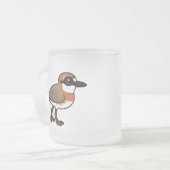 Tasse Givré Basculement de sable sibérien Birdorable (Devant gauche)