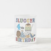 Tasse Givré Baseball Slugger 4e anniversaire (Centre)