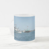 Tasse Givré Bateaux du port de Chatham (Devant gauche)