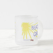 Tasse Givré Beach Girl (Devant droit)