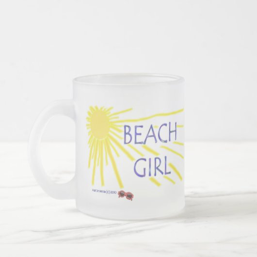 Tasse Givré Beach Girl (Gauche)