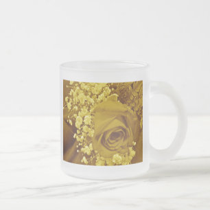Tasse Givré Bébé souffle & Rose - Or