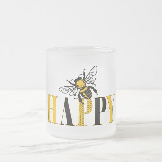 Tasse givré Bee Happy (Centre)