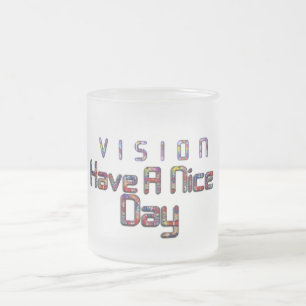 Tasse Givré Belle vision d'une journée agréable et d'une nuit 